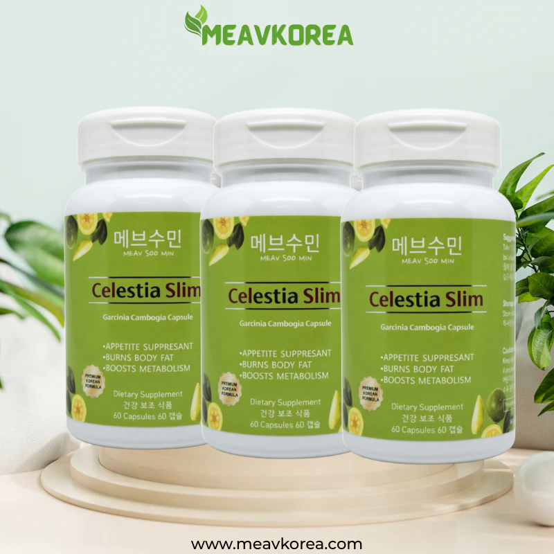 Garcinia Cambogia Celestia Slim 3 bottles fat burner and appetite control supplement