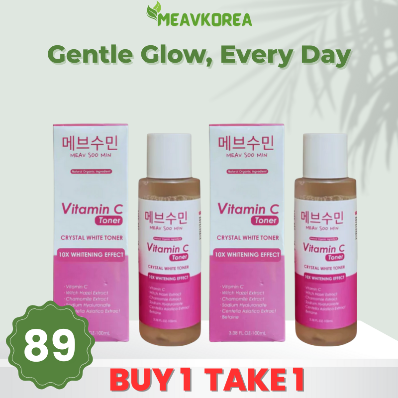 Meav Soo Min Vitamin C Crystal White Toner Buy1Take1