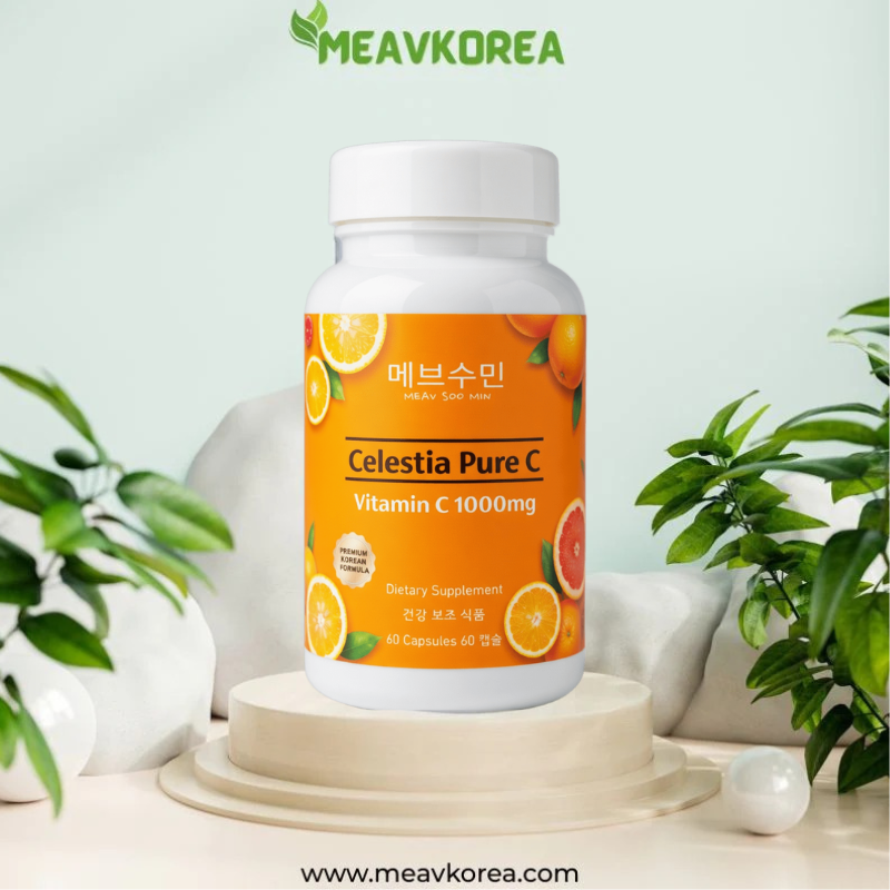 Celestia Pure C single pack vitamin C capsules immune booster supplement
