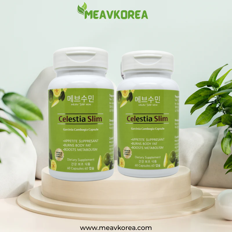 Celestia Slim two pack Garcinia Cambogia metabolism booster dietary supplement