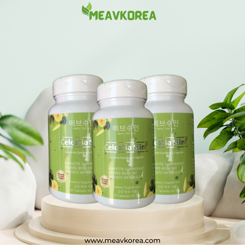 Celestia Slim Garcinia Cambogia capsules 3 bottles weight loss metabolism support supplement