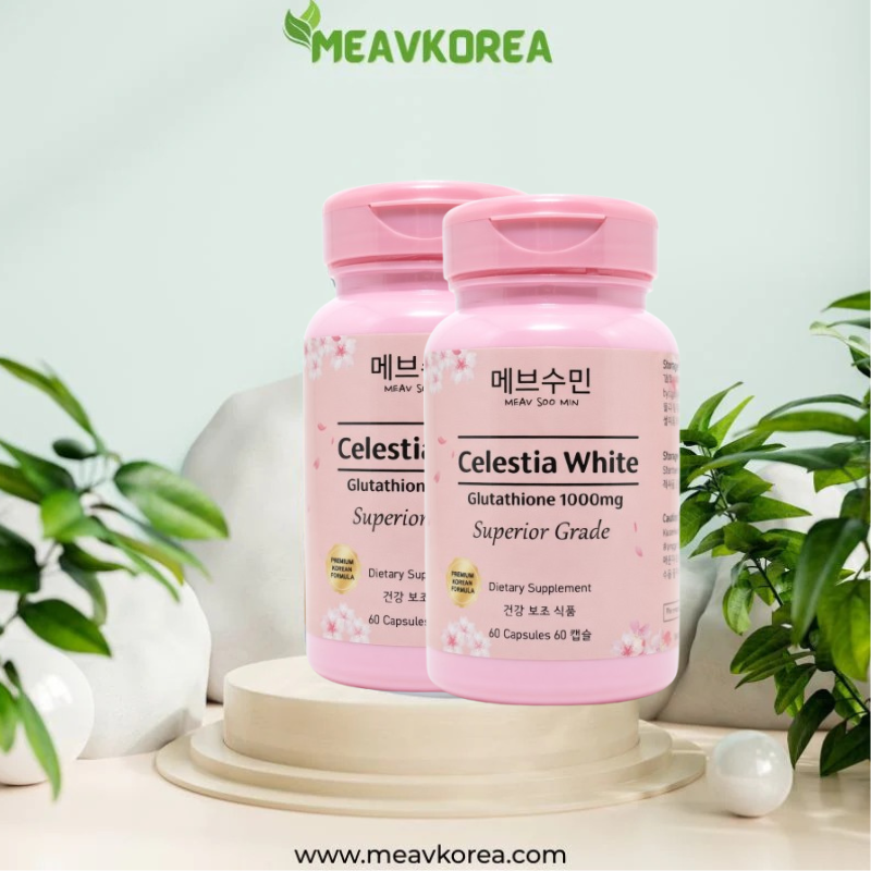 Celestia White Glutathione Skin Glow Capsules – Meavkorea