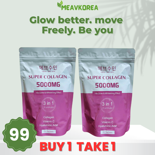 Super Collagen 5000mg – 3-in-1 Formula (BUY 1 TAKE 1) 